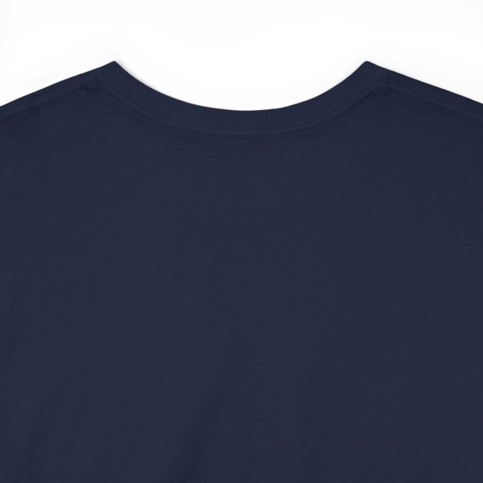 A close up of the back of a t shirt