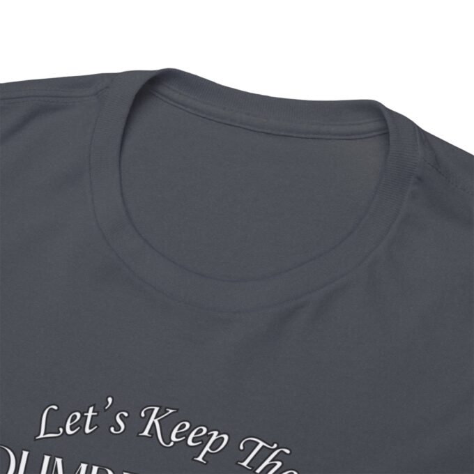 A close up of the lettering on a t-shirt